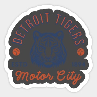 Detroit tigers. Sticker